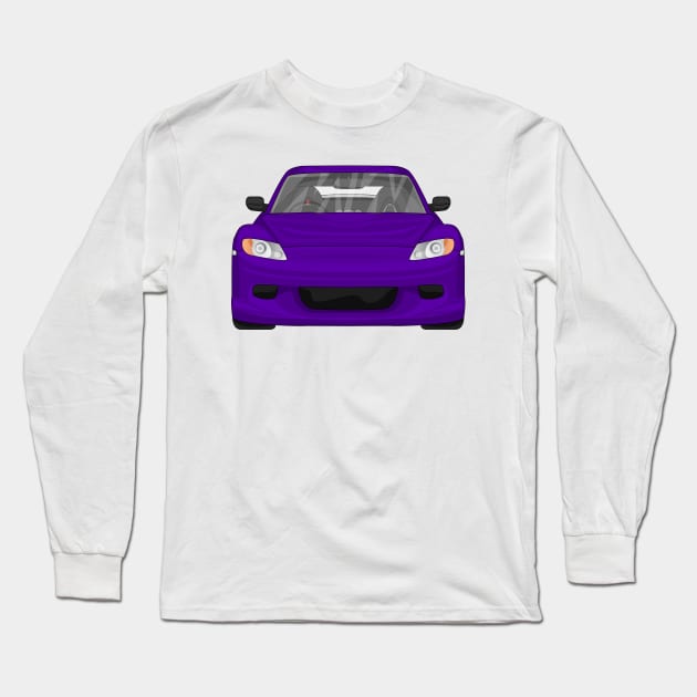 RX8 PURPLE Long Sleeve T-Shirt by VENZ0LIC